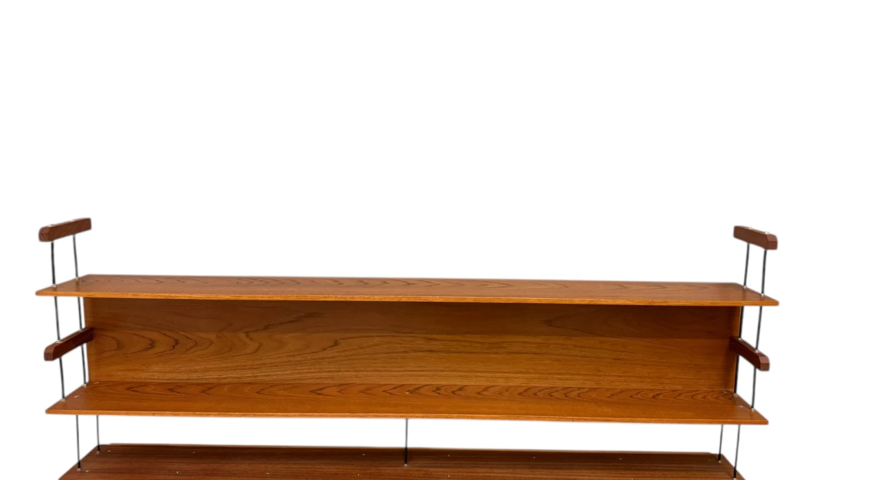 Mid-Century Modern Wall Mounted Shelf by Walter Wirtz for Wilhelm Renz, 1960s